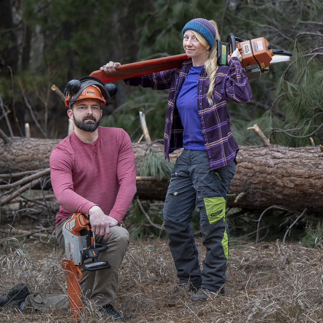 Chainsaw Cheri – arborist and former Montana Wildland Firefighter